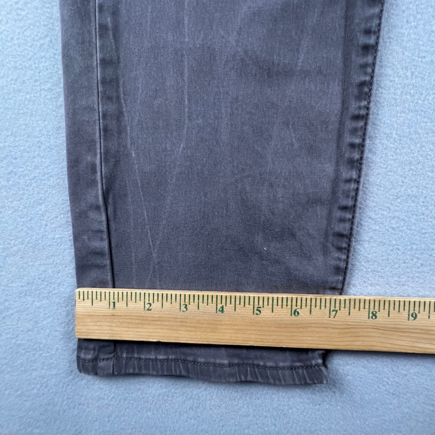 Lucky Brand 410 Athletic Slim Pants Mens 34x30 Gray Stretch Casual Chino Denim