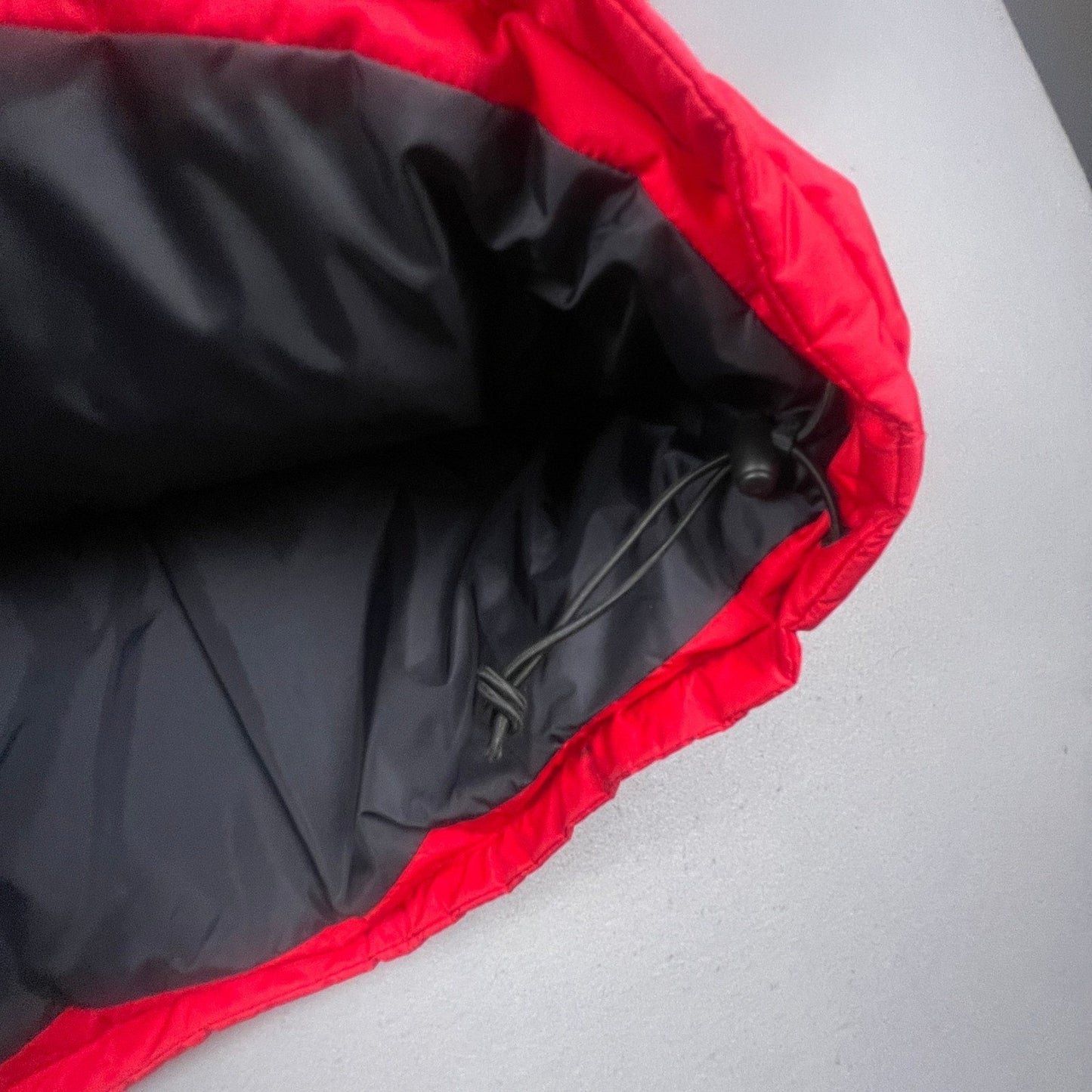 Serac Puffer Jacket Mens XL Red Down Insulated Heavy Winter Coat Gorpcore VTG