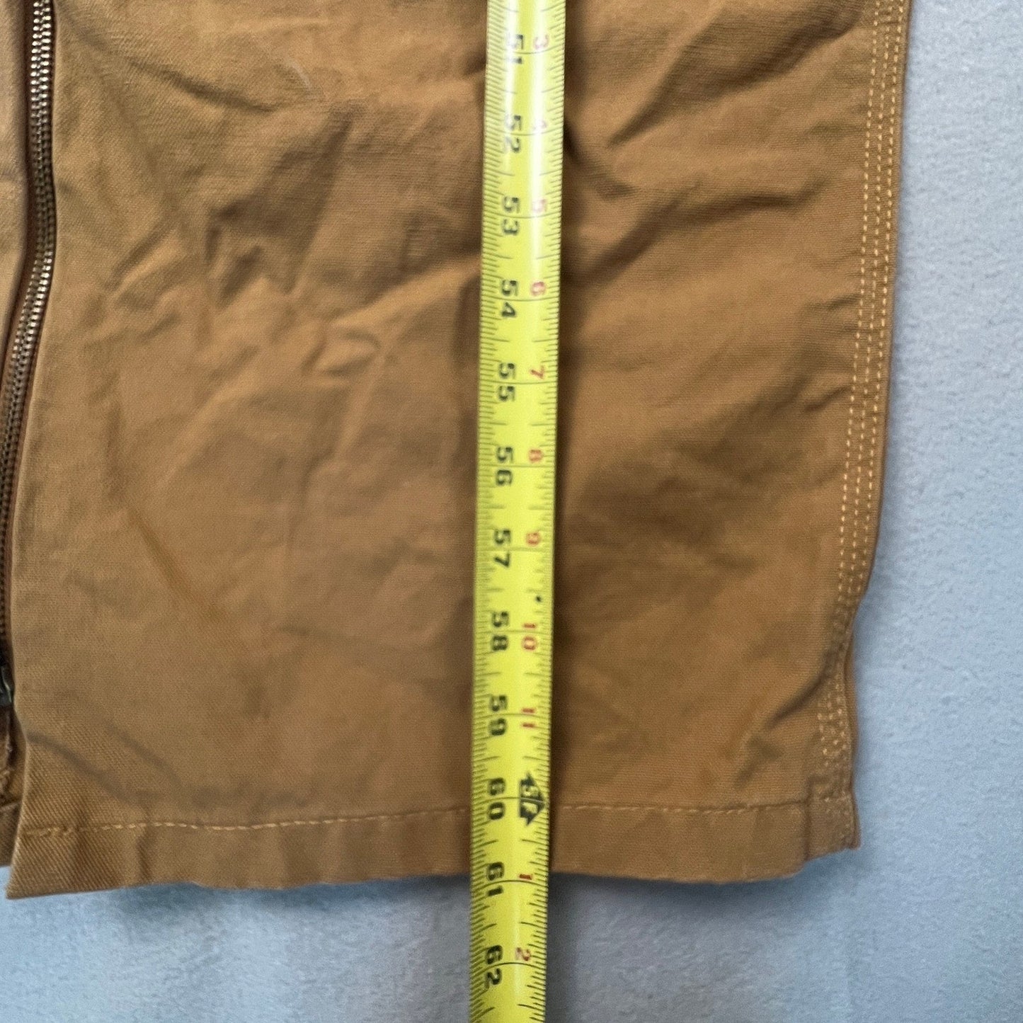 Berne Bib Overalls Mens 38x30 Cotton Duck Canvas Workwear Dble Knee Rugged Brown