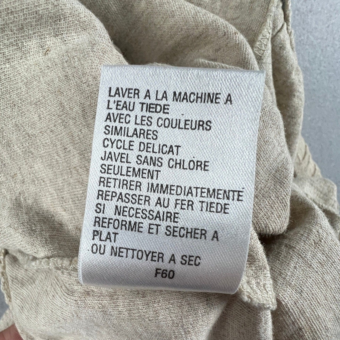 Linen Pants Womens Large Beige Cotton Ramie Drawstring Lounge Casual Summer