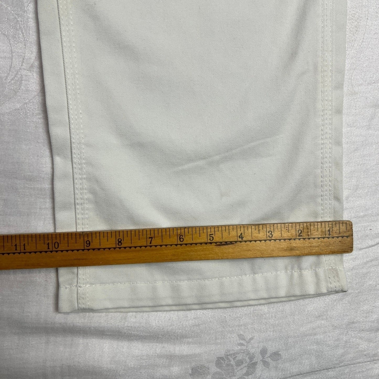 Carpenter Jeans Men's 36x30 White Craftsman Pants Utility Workwear Artist rRver