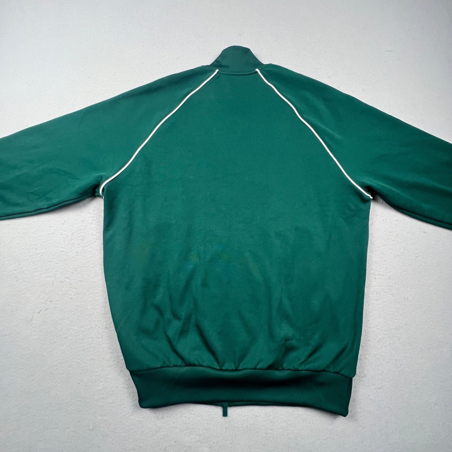 Adidas SST Track Top Mens XL Green 3-Stripe Full Zip Jacket IR9863 Originals