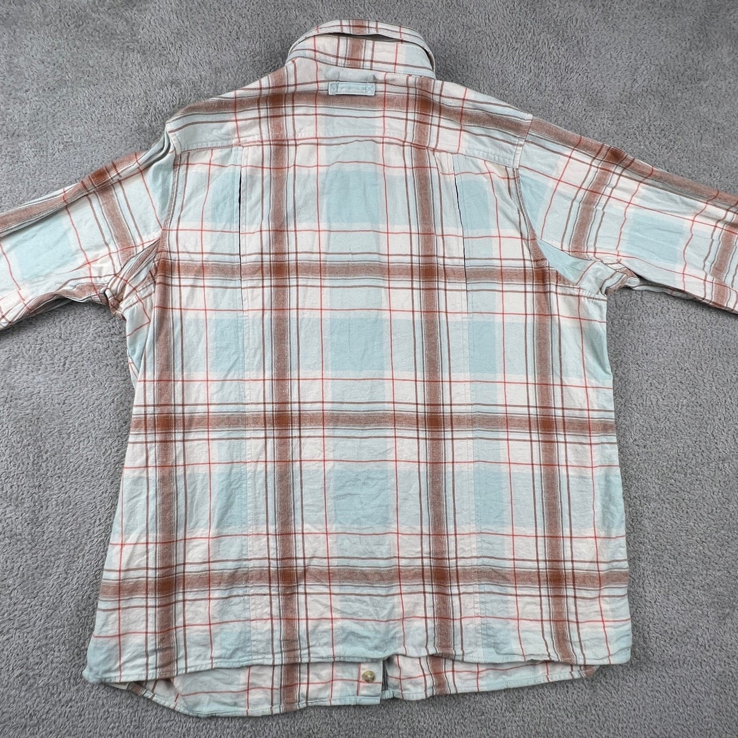 Duluth Trading Co Flannel Shirt Womens XL Lumberjack Grunge Free Swingin Outdoor
