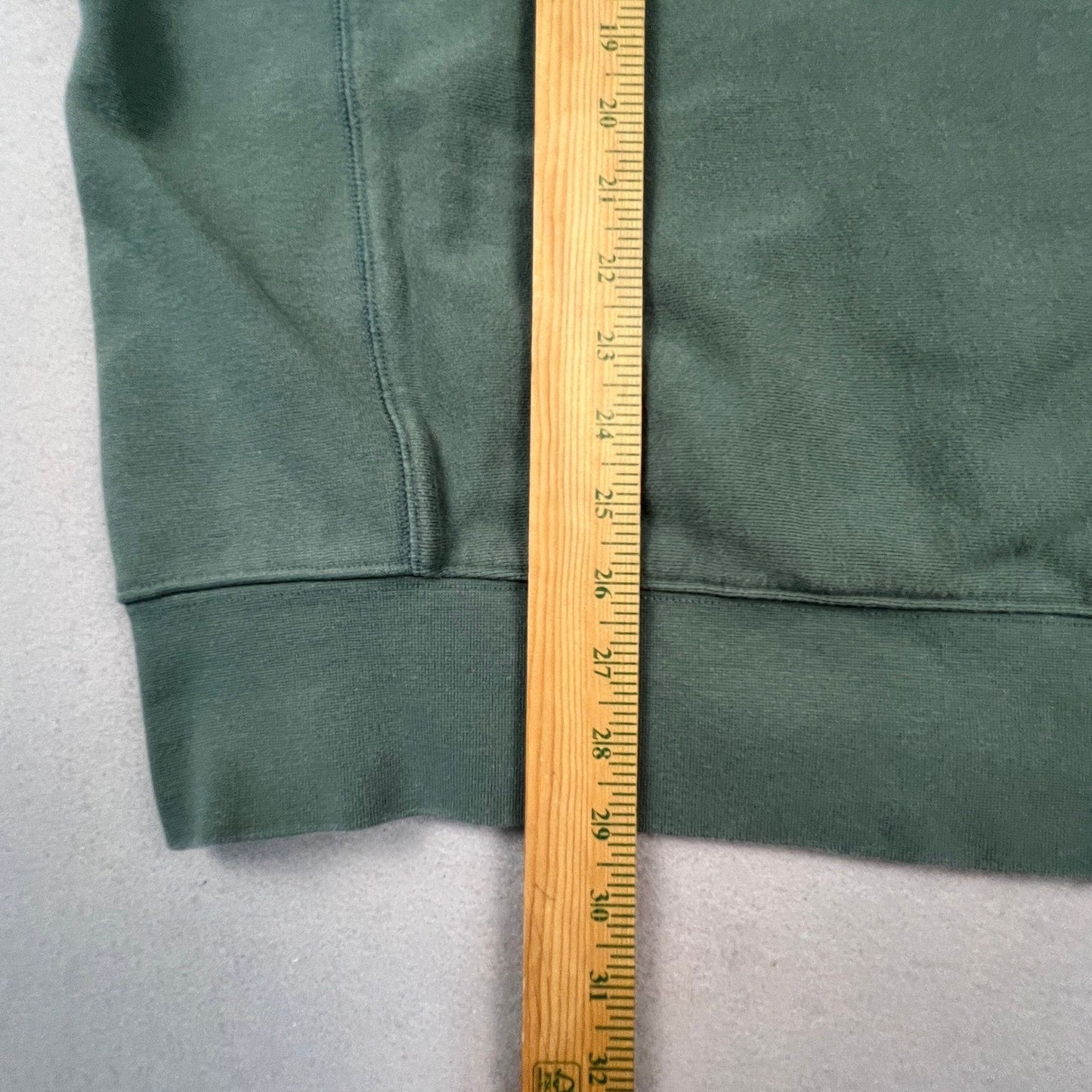 Champion Sweatshirt Men XXL Green Reverse Weave Big Logo Crewneck Pullover Sport