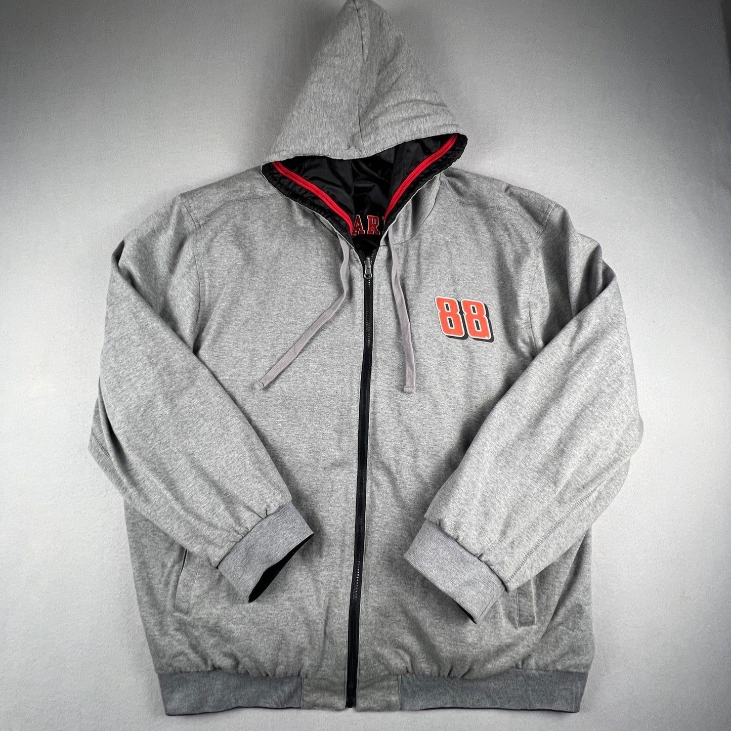 NASCAR Dale Earnhardt Jr Jacket Mens Reversible Windbreaker 6XL Hendrick Motors