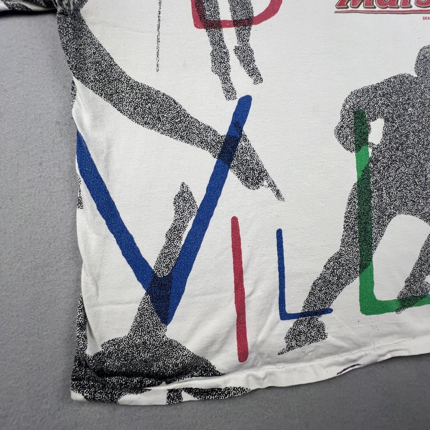 VTG Adidas T Shirt Mens XL 1992 Olympics Albertville Barcelona Mars Candy 90s