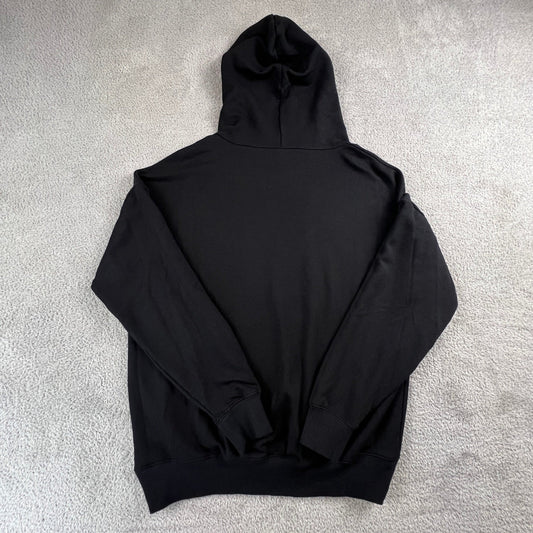 Buffalo David Bitton Hoodie Womens Small Black Pullover Relaxed Sweatshirt